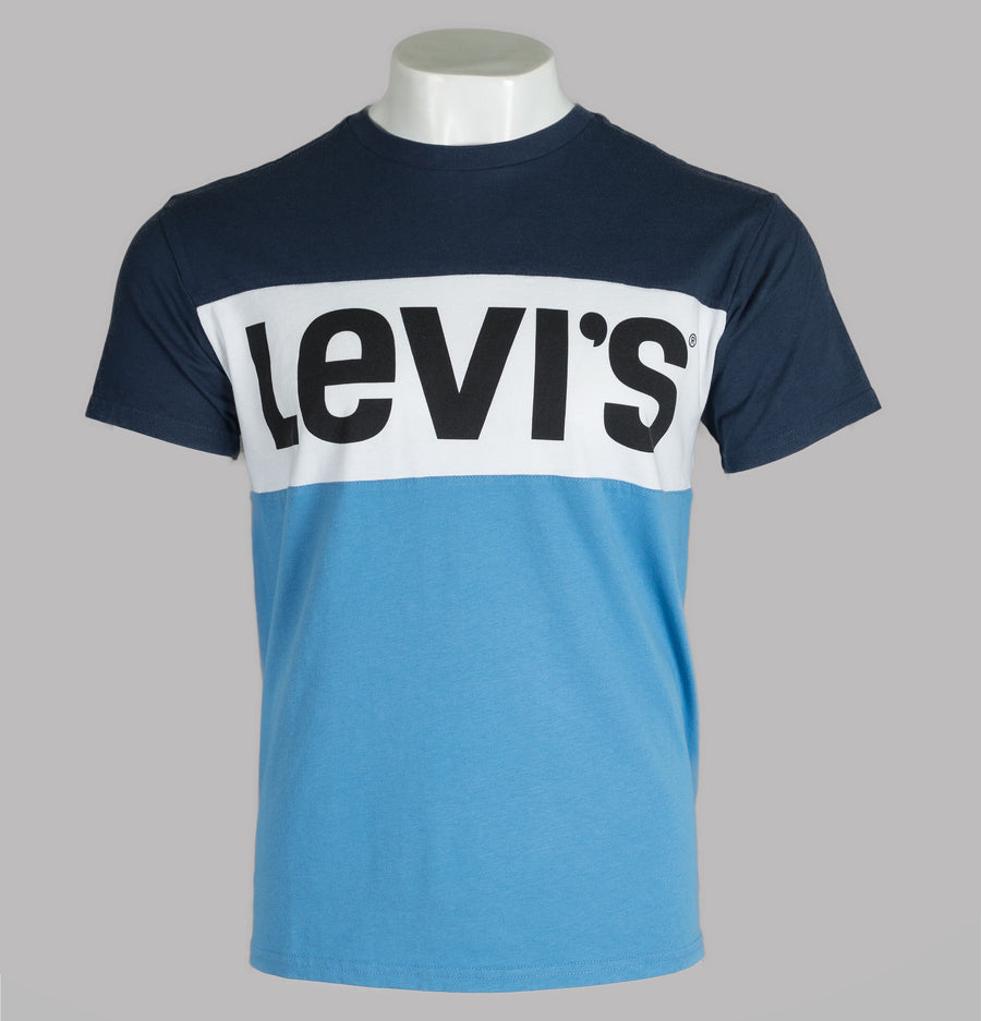 Levi's® Colour Block T-Shirt Navy