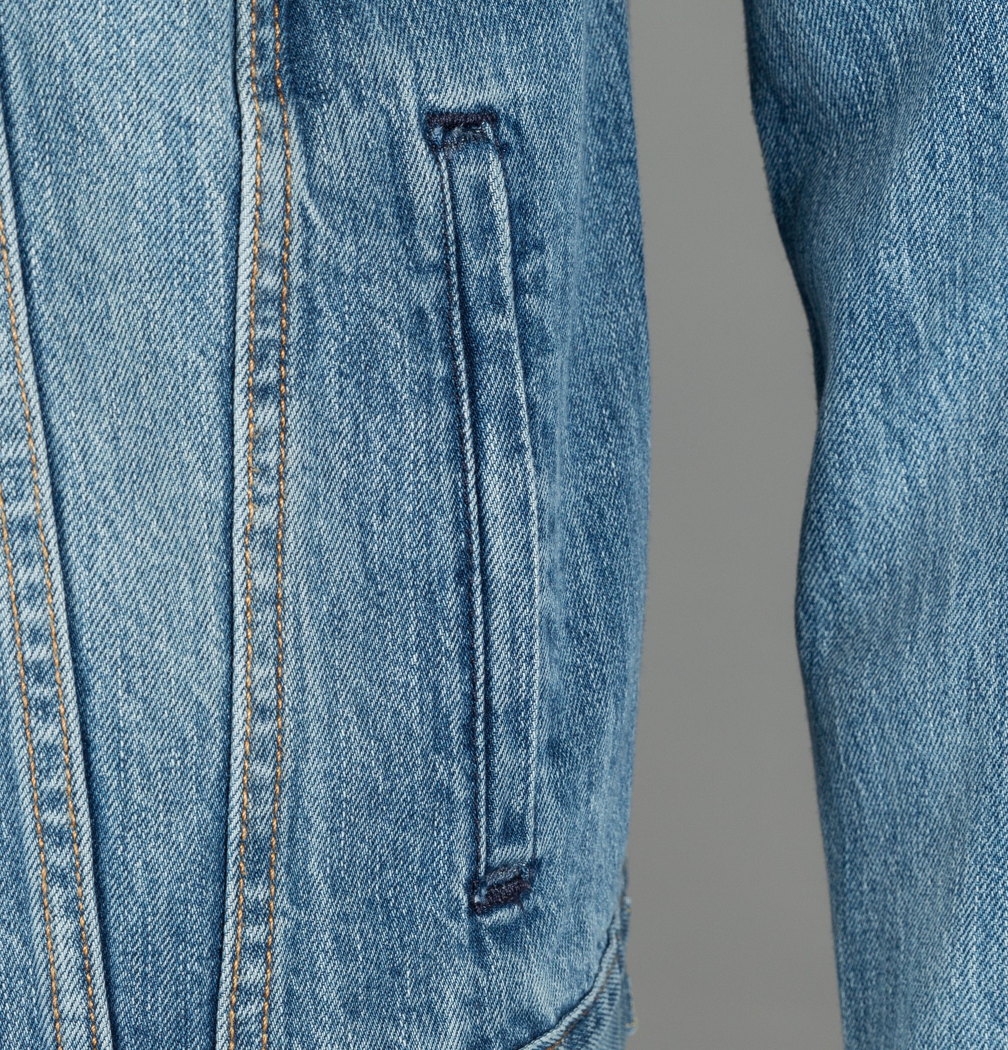 Levi's killebrew denim trucker jacket store