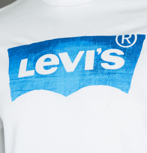 Levi's® Housemark Graphic T-Shirt White/Blue