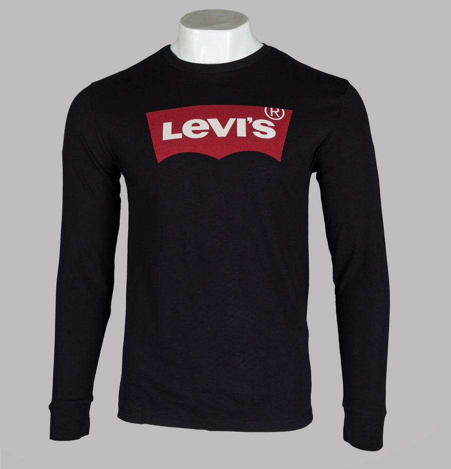 Levi's® Long Sleeve Graphic T-Shirt Black
