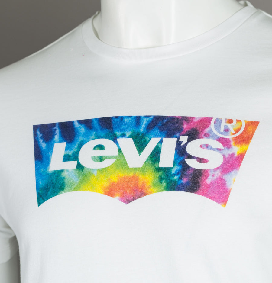 Levi's® Tie Dye Classic Logo T-Shirt White