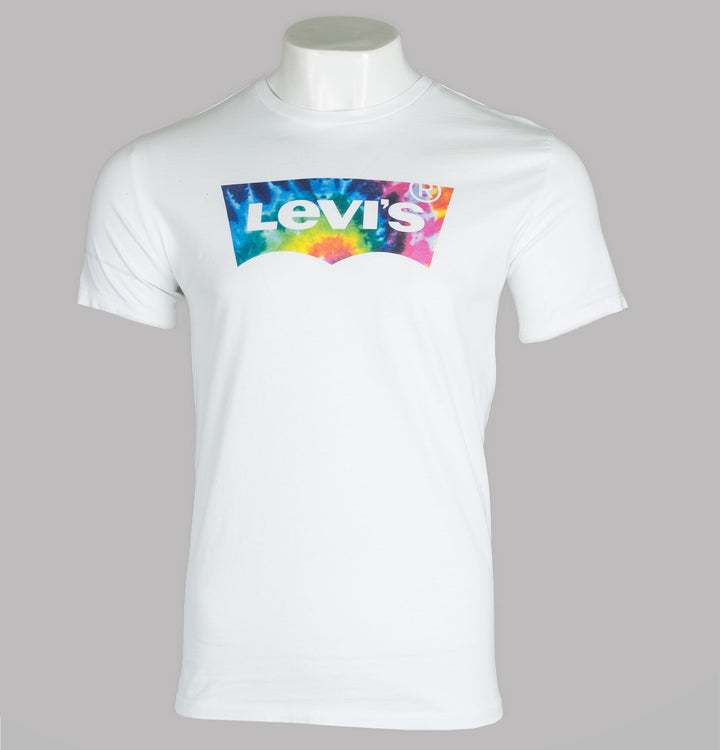Levi's® Tie Dye Classic Logo T-Shirt White