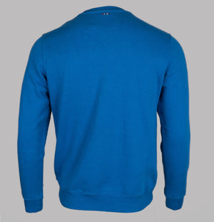 Napapijri Berthow Crew Neck Sweatshirt Plastic Blue