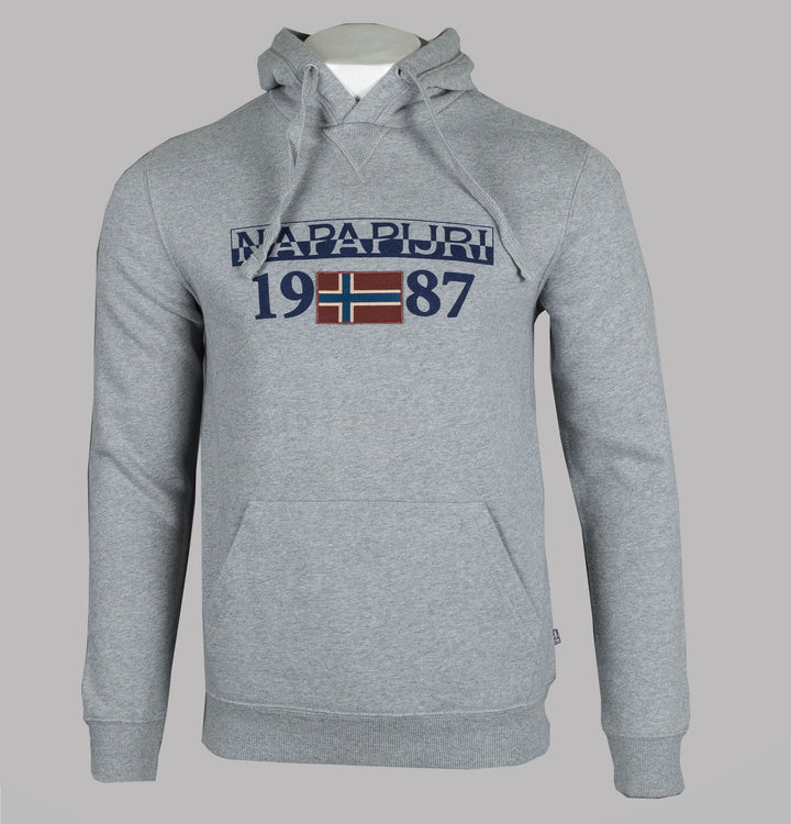 Napapijri Berthow Hoodie Medium Grey