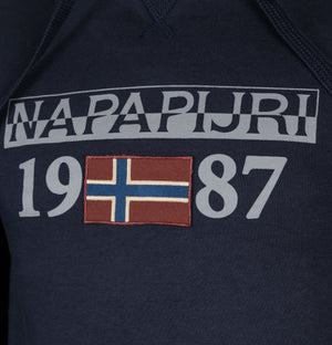 Napapijri Berthow Hoodie Navy