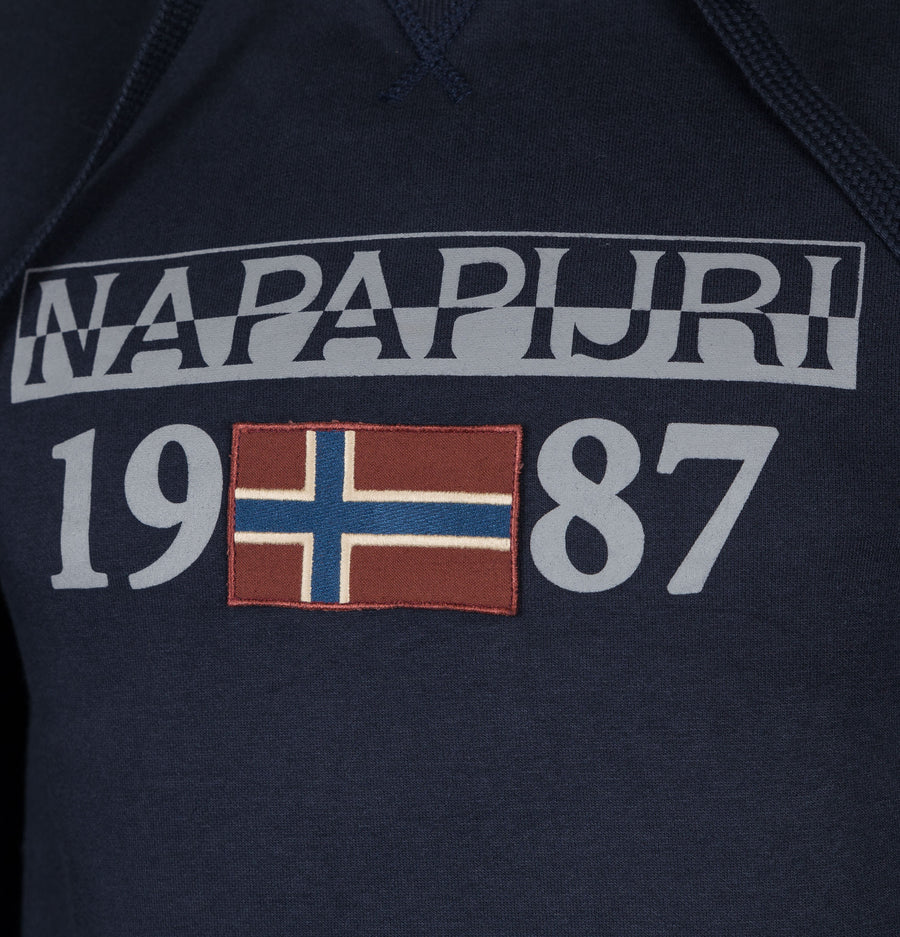 Napapijri Berthow Hoodie Navy