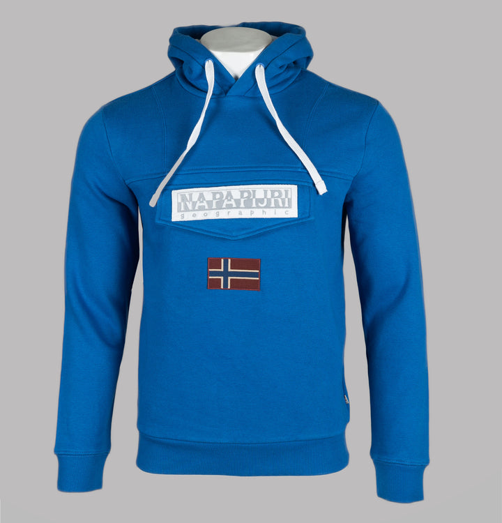 Napapijri Burgee Hoodie Plastic Blue