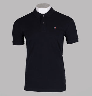 Napapijri Enoos Short Sleeve Polo Shirt Black