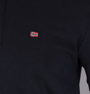 Napapijri Enoos Short Sleeve Polo Shirt Black