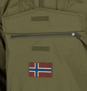Napapijri Rainforest Winter Jacket Green Musk