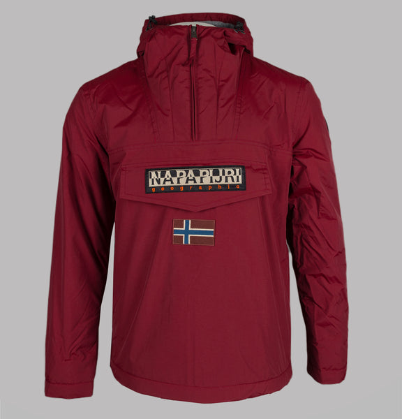 Napapijri Rainforest Winter Jacket Red Bourgogne Bronx Clothing