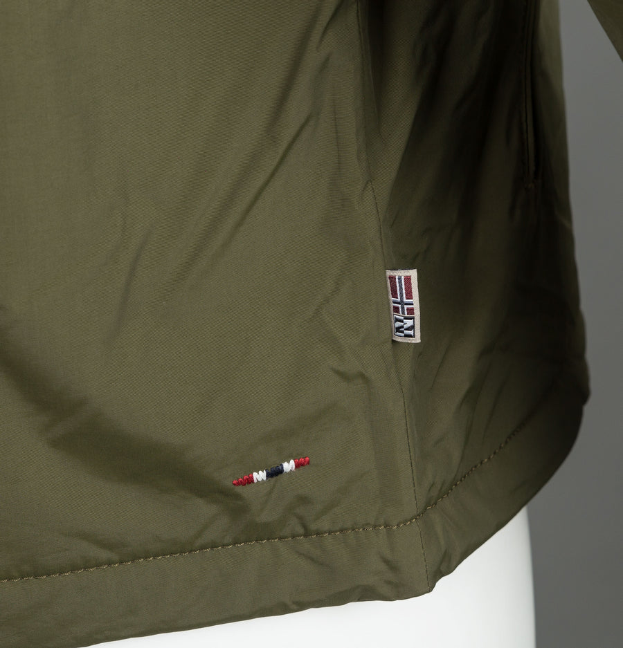 Napapijri Rainforest Winter Pockets Jacket Green Musk