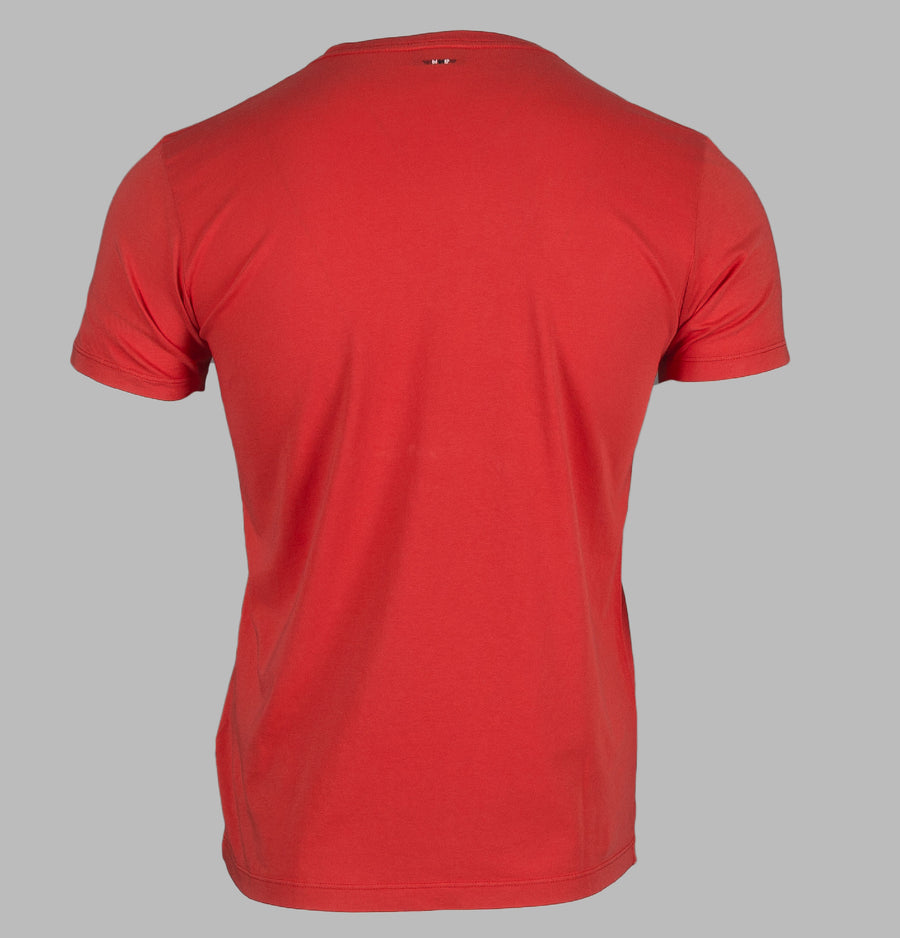 Napapijri Sapriol Short Sleeve T-Shirt Bright Red
