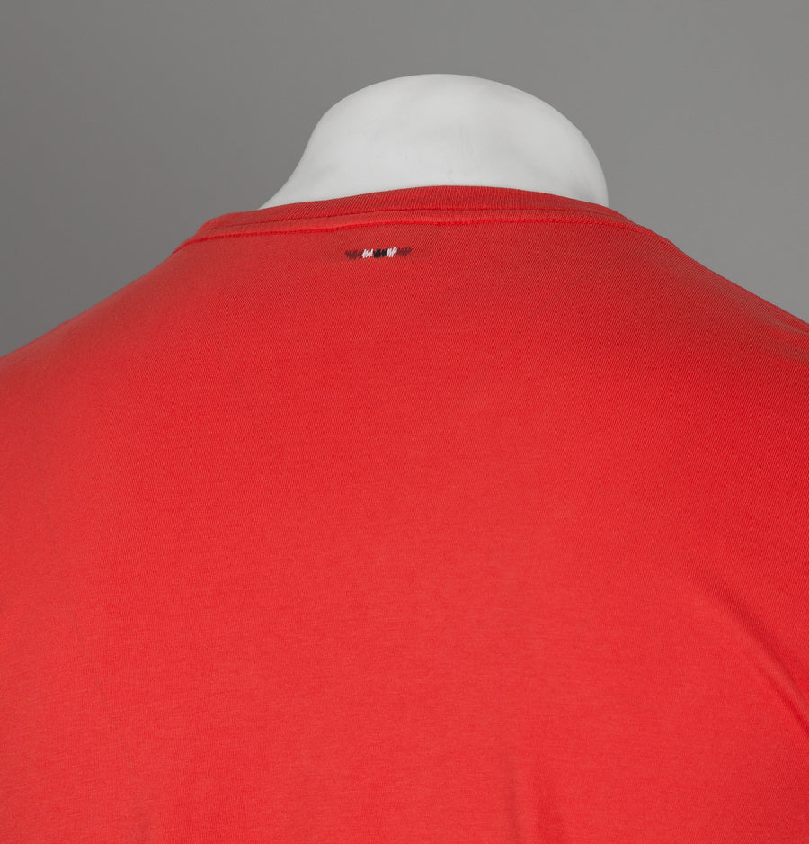 Napapijri Sapriol Short Sleeve T-Shirt Bright Red