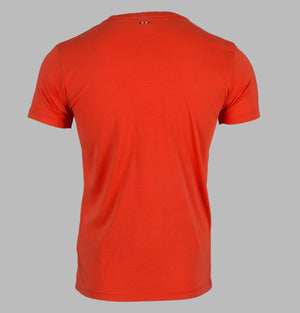 Napapijri Sapriol Short Sleeve T-Shirt Orange