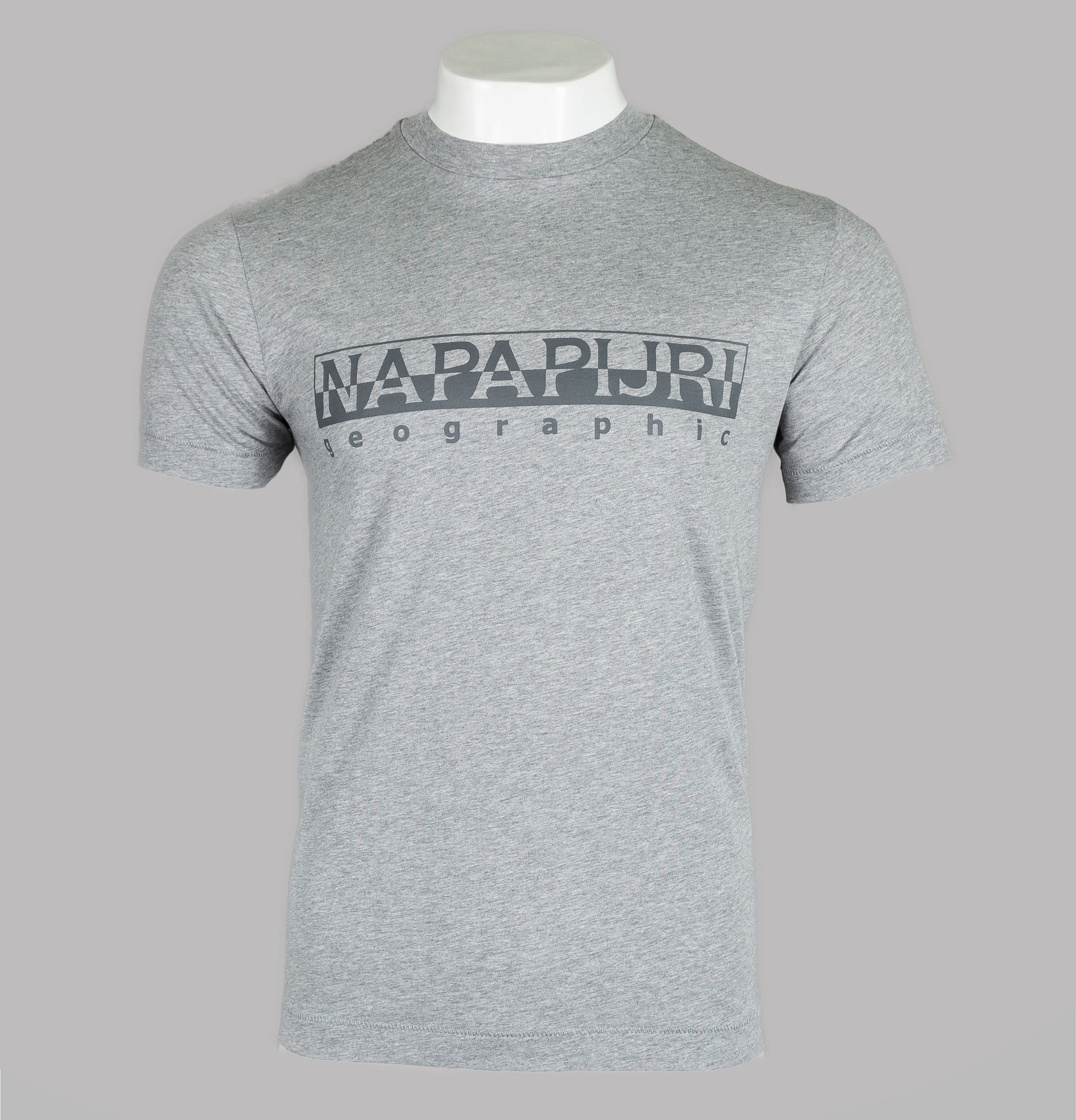 tv station Flash syndroom Napapijri Sevora Short Sleeve T-Shirt Medium Grey – Bronx Clothing