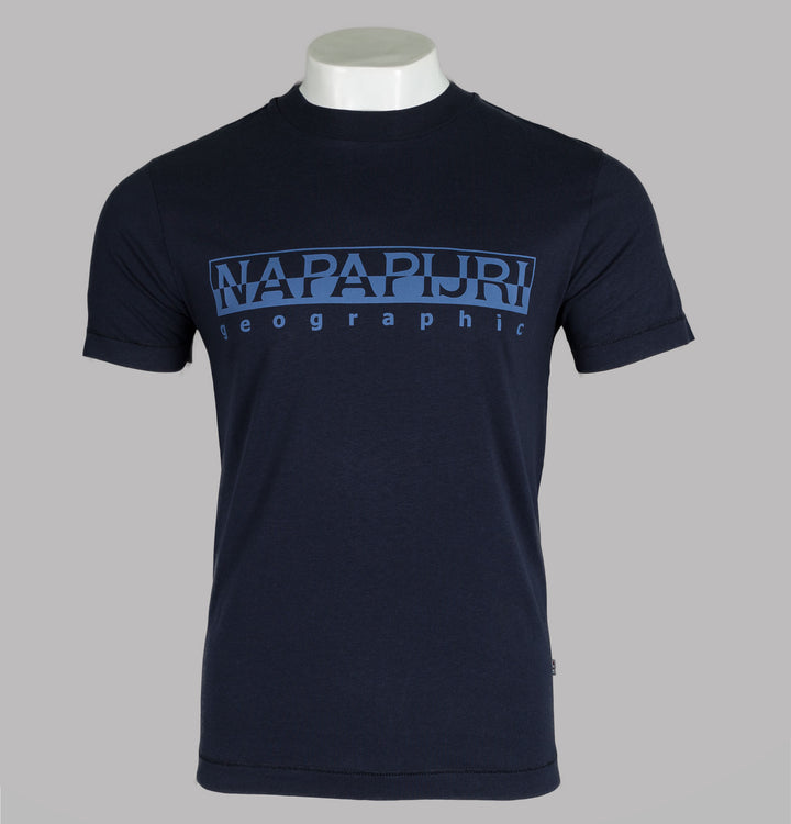 Napapijri Sevora Short Sleeve T-Shirt Navy Blue