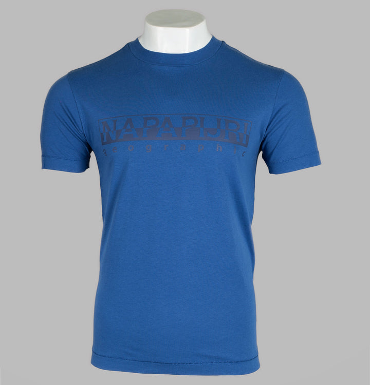 Napapijri Sevora Short Sleeve T-Shirt Skydiver Blue
