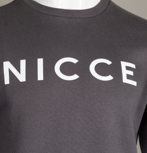 Nicce Original Logo Sweatshirt Coal Grey