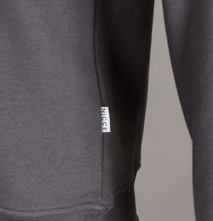 Nicce Original Logo Sweatshirt Coal Grey