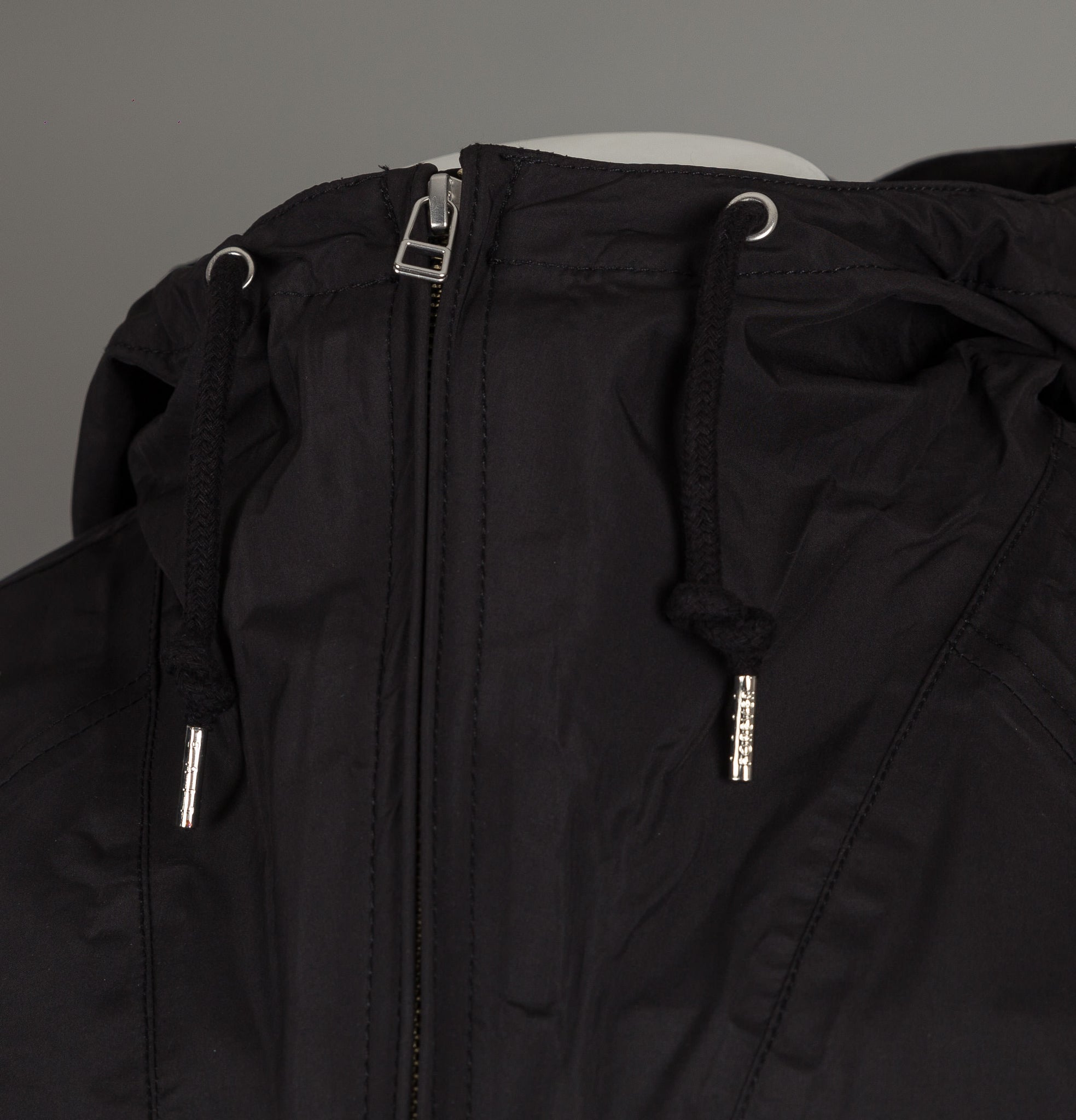 Pretty green water resistant overhead hooded jacket shop