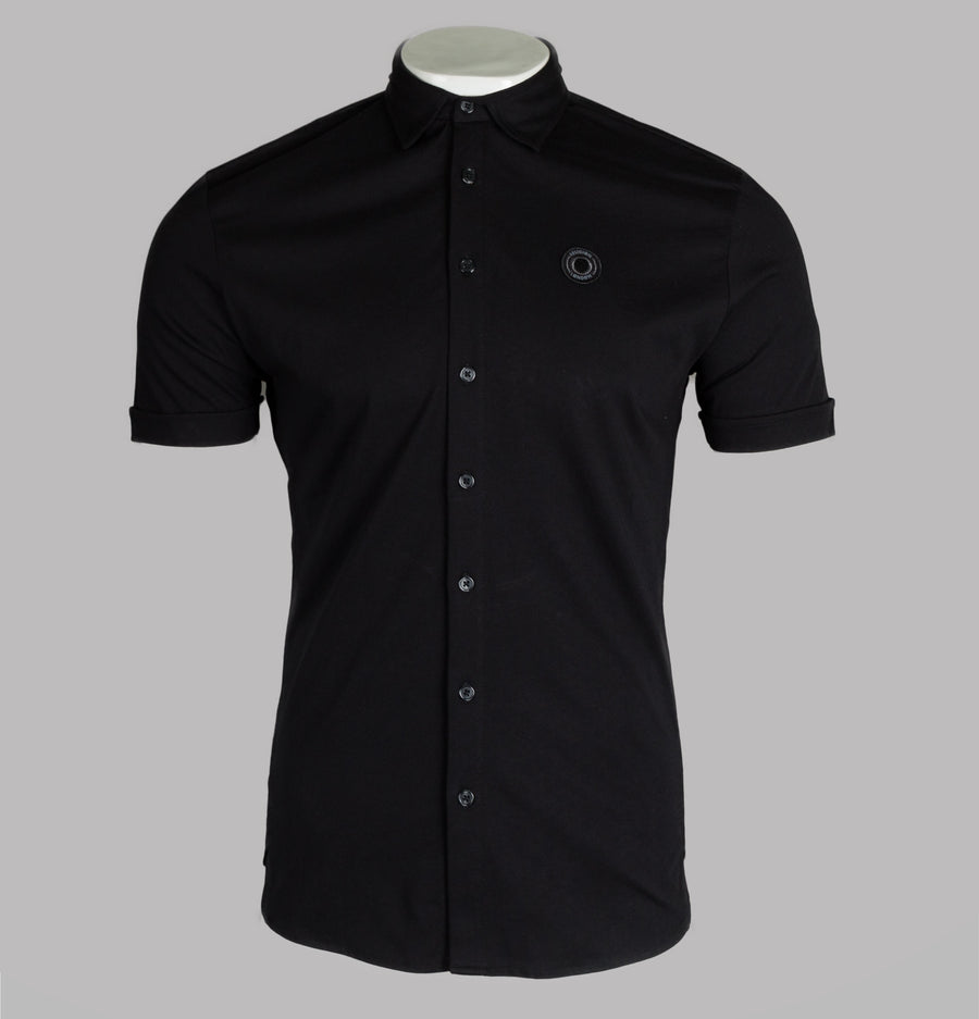 Religion Electric Cotton Jersey Shirt Black
