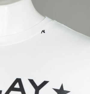 Replay Star Logo T-Shirt White